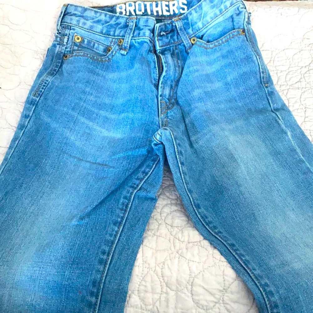 Boys boot cut blue jeans smoke free home